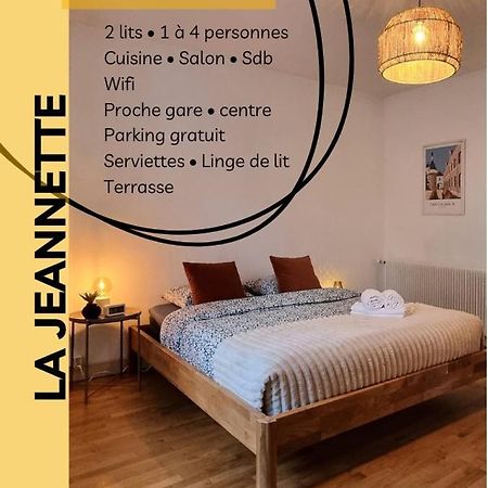 La Jeannette - Proche Gare-Centre, 2 Lits, Terrasse Villa Châteauroux Kültér fotó